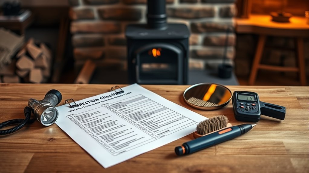 annual stove chimney inspection