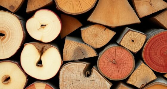 apple and cherry firewood