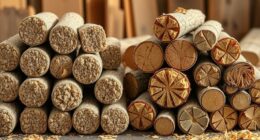biomass briquettes and logs