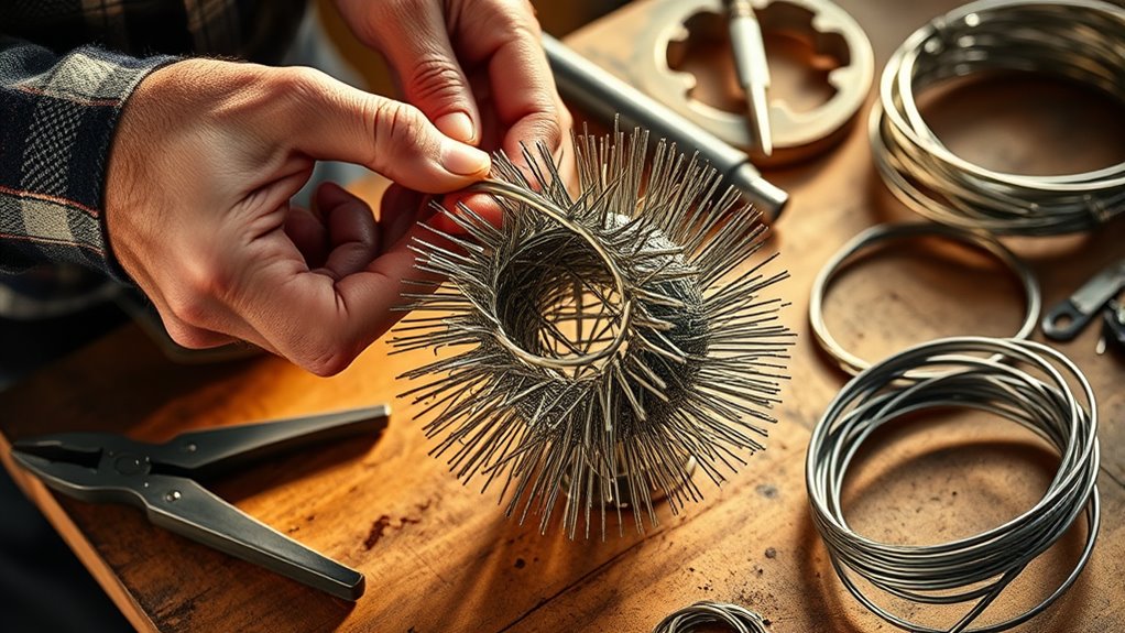 build durable chimney brush