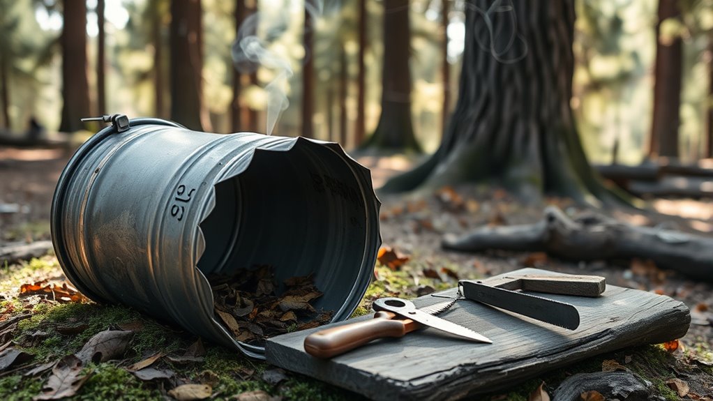 build safe diy rocket stove