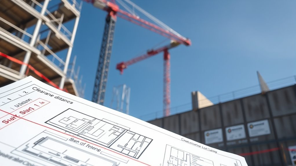 building safety clearance requirements