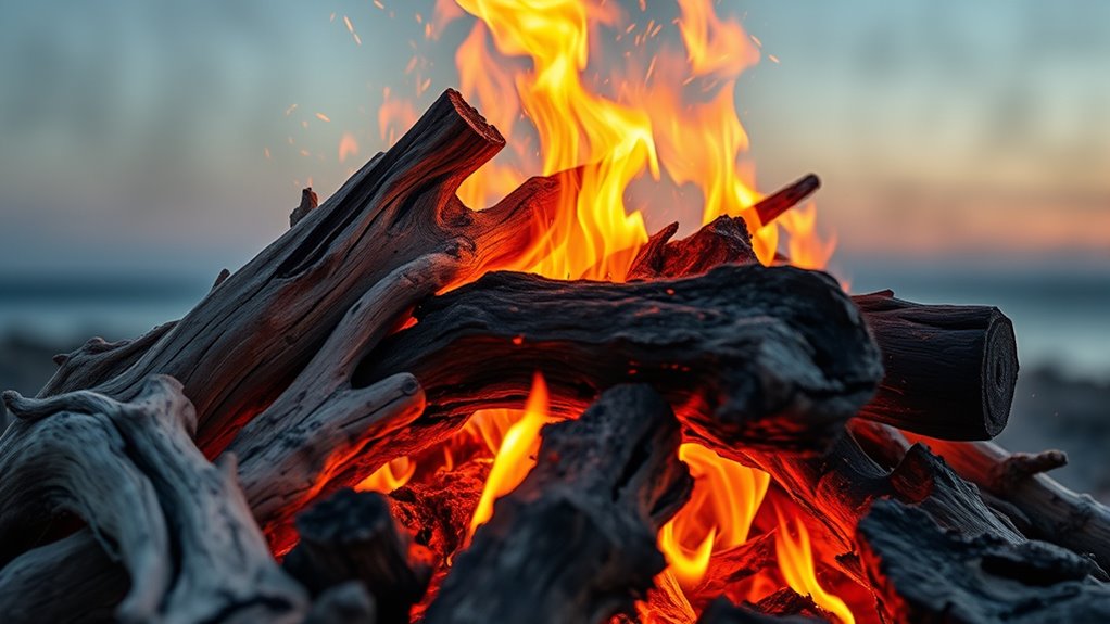 burning wood releases toxins