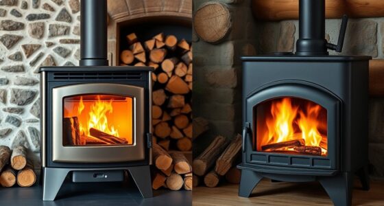comparing wood stove types