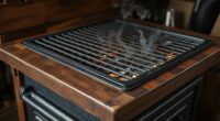 constructing a wood stove top