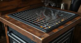 constructing a wood stove top