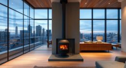 contemporary design with wood