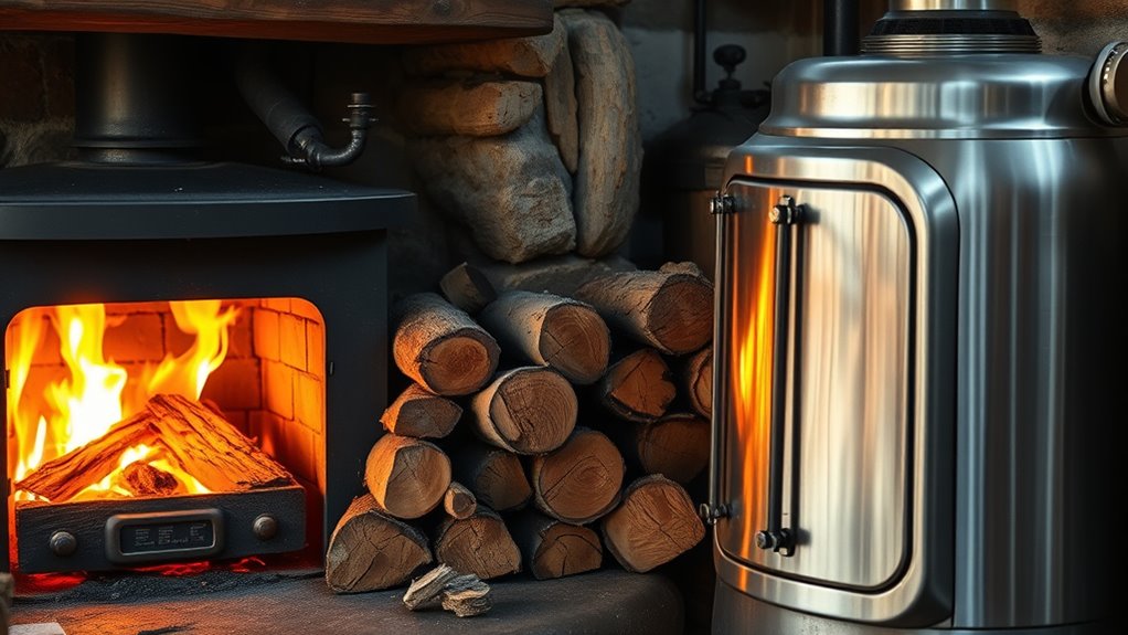 cost comparison wood vs fossil