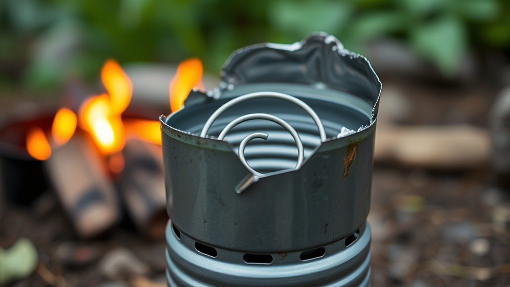 diy portable steel stove