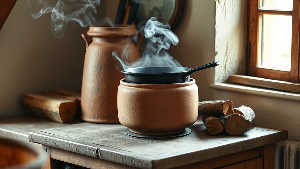 dual purpose heating and cooking