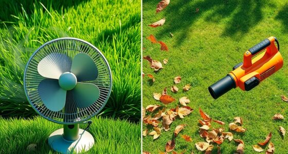 ecofans versus electric blowers
