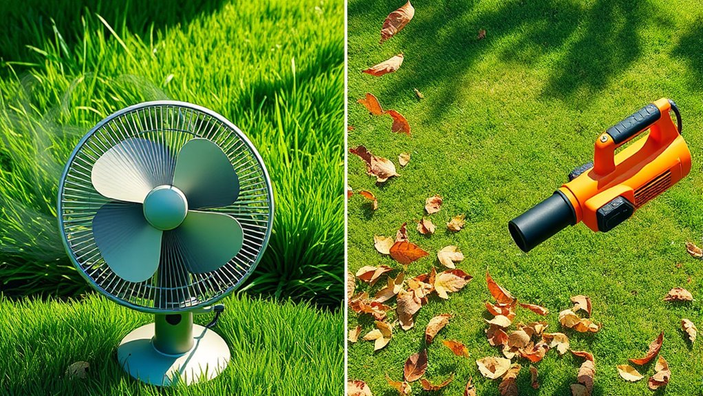 ecofans versus electric blowers