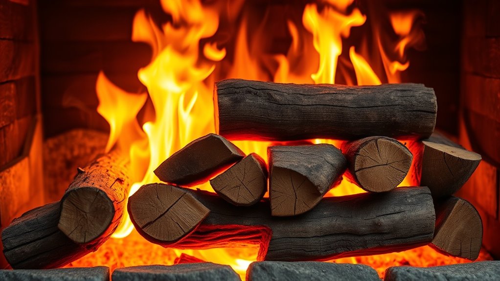 efficient clean seasoned wood