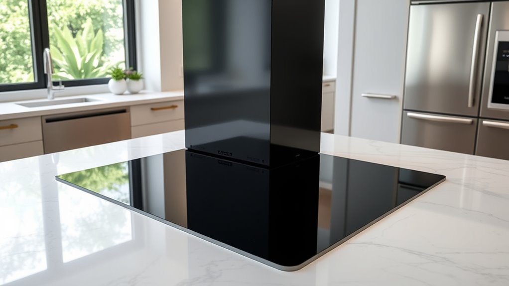 efficient downdraft stove design