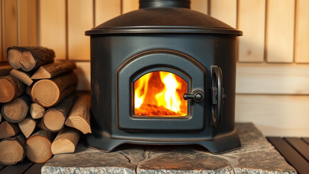 efficient safe sauna heating