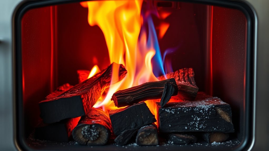 enhanced wood burning efficiency