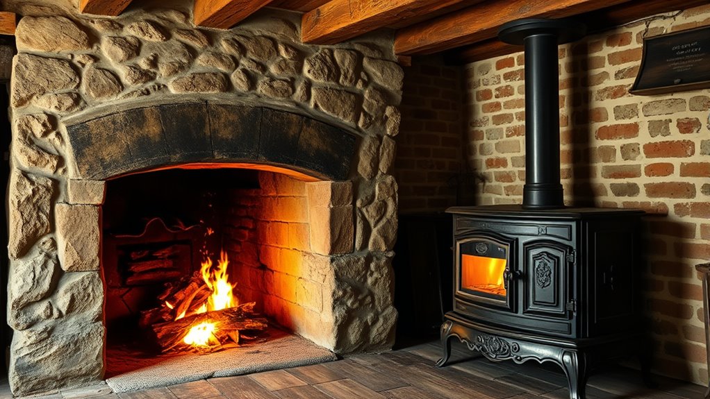 evolution of efficient wood stoves