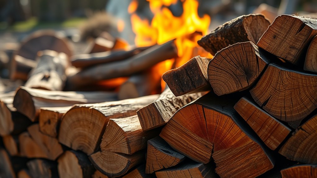 firewood heat output details