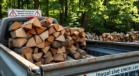 firewood transport rules
