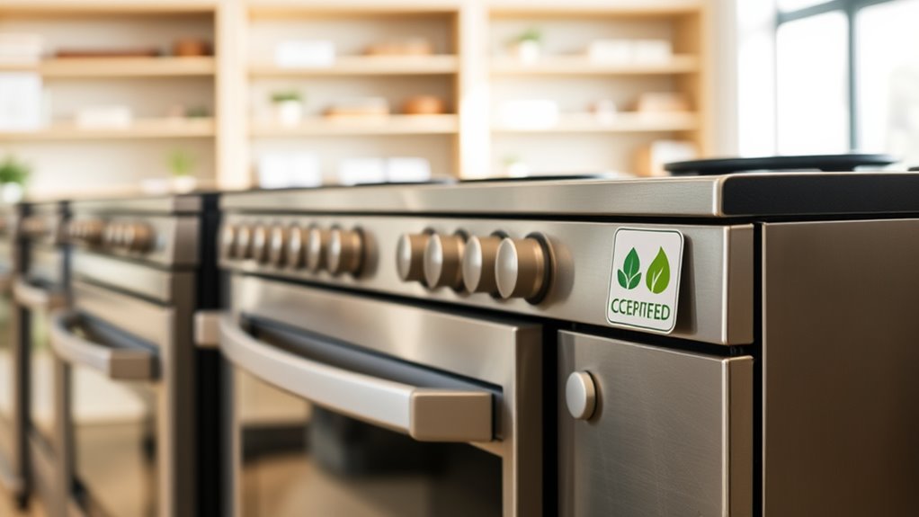 green stove certification labels