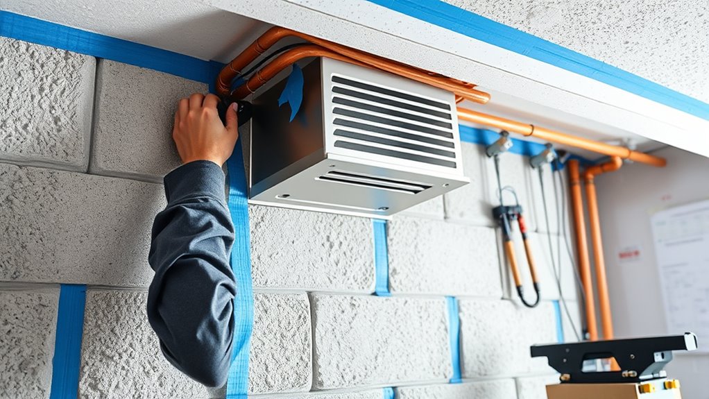 install code compliant fresh air intake