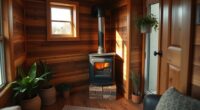 installing wood stove in mobile home