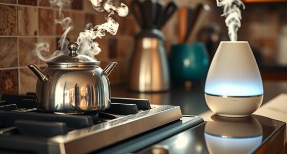 kettles and humidifiers moisture