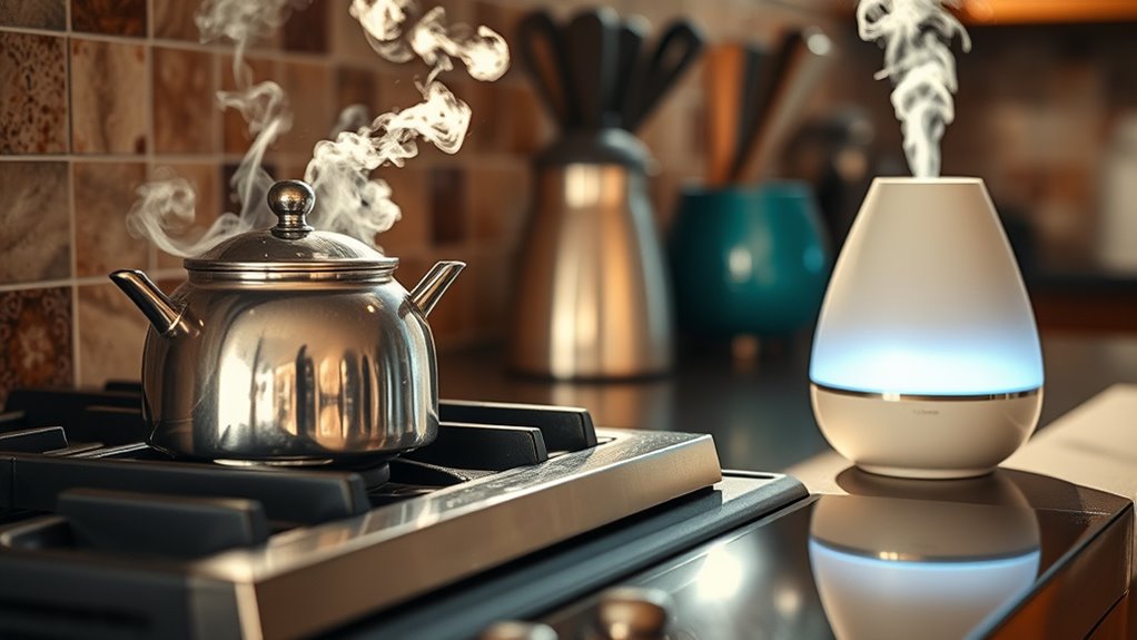 kettles and humidifiers moisture