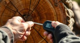 measuring firewood moisture content