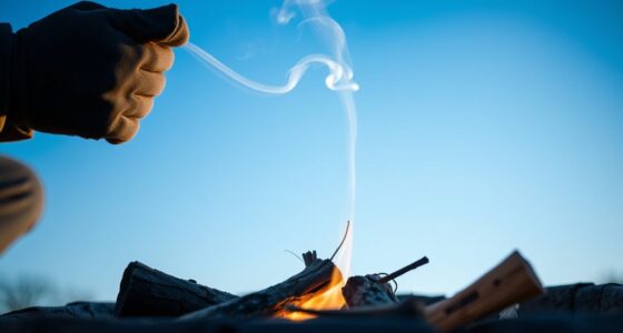 minimize smoke during ignition