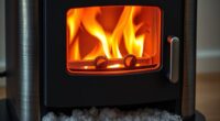 pellet stove burn efficiency