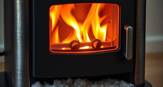 pellet stove burn efficiency