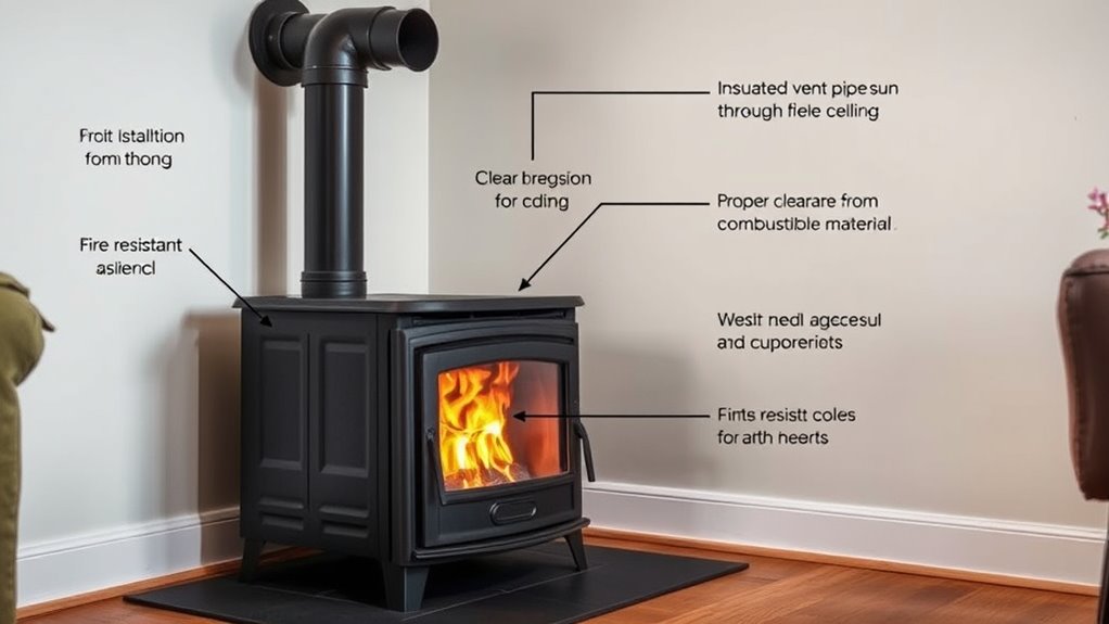 pellet stove safety codes