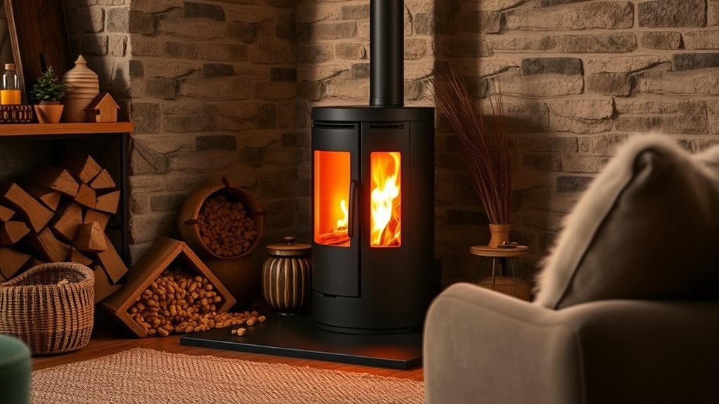 pellet stoves promote independence