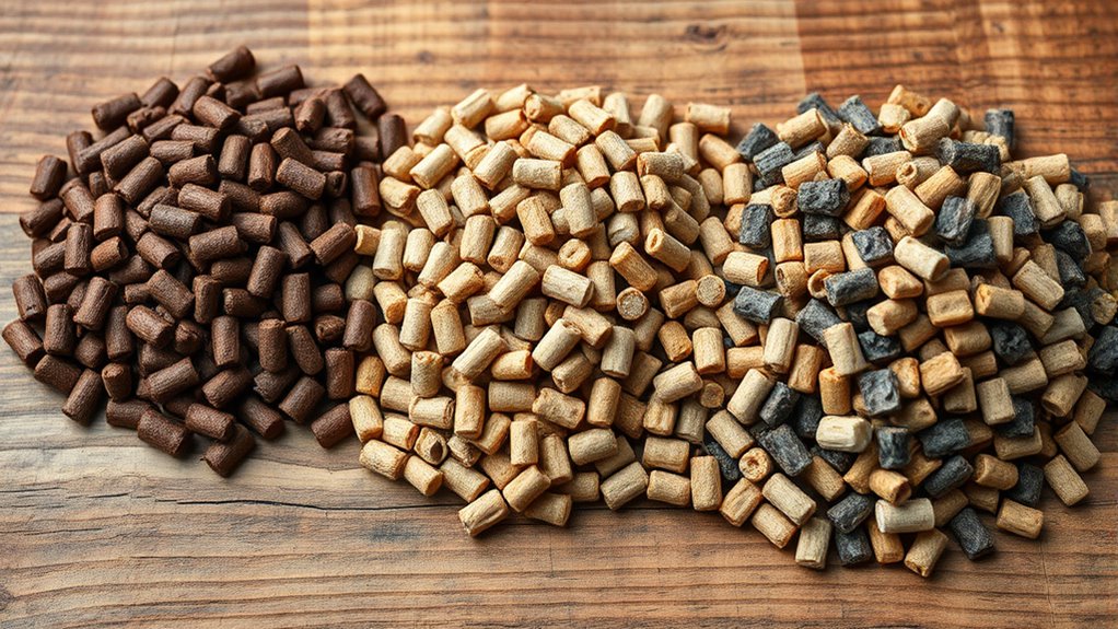 pellet type comparison details