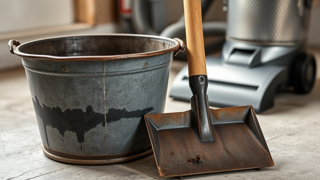 proper ash cleanup procedures