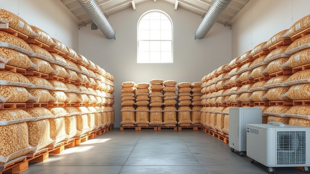 proper pellet storage practices