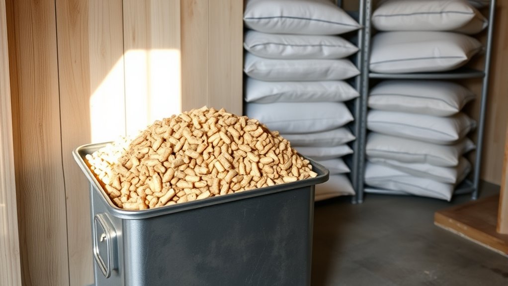 proper pellet storage techniques