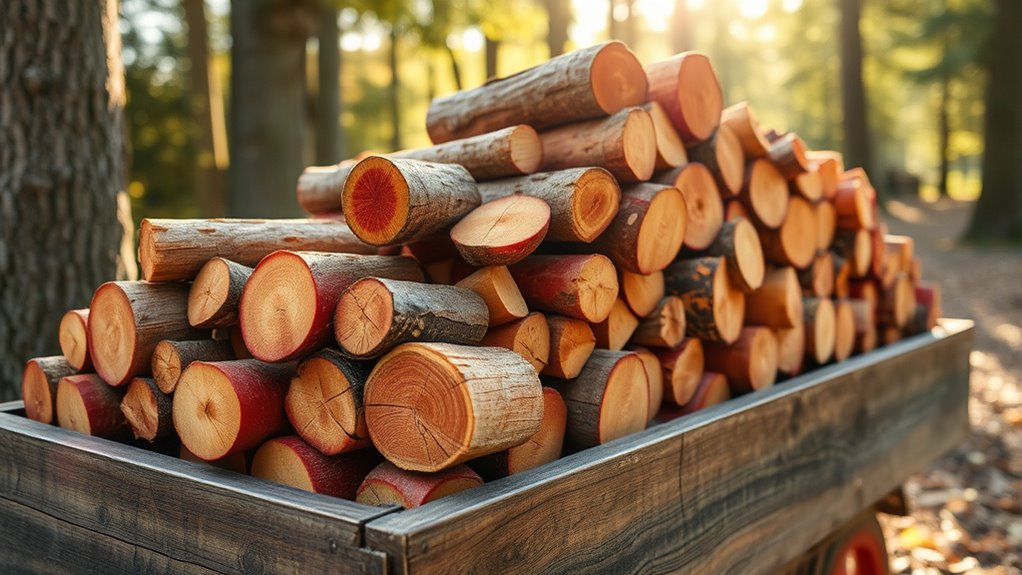 proper sustainable firewood storage
