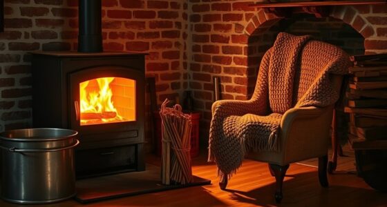 pros and cons of wood heating