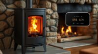 remote monitoring for smart stoves