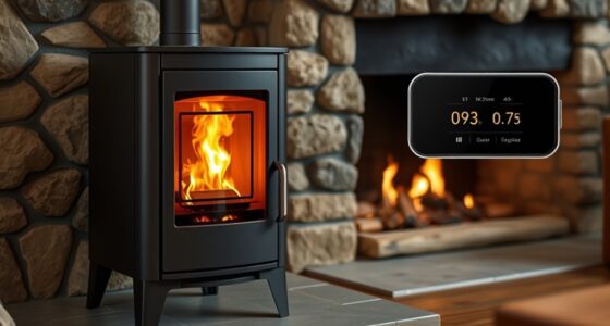remote monitoring for smart stoves