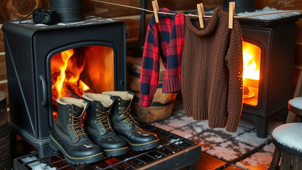 safe drying stove techniques