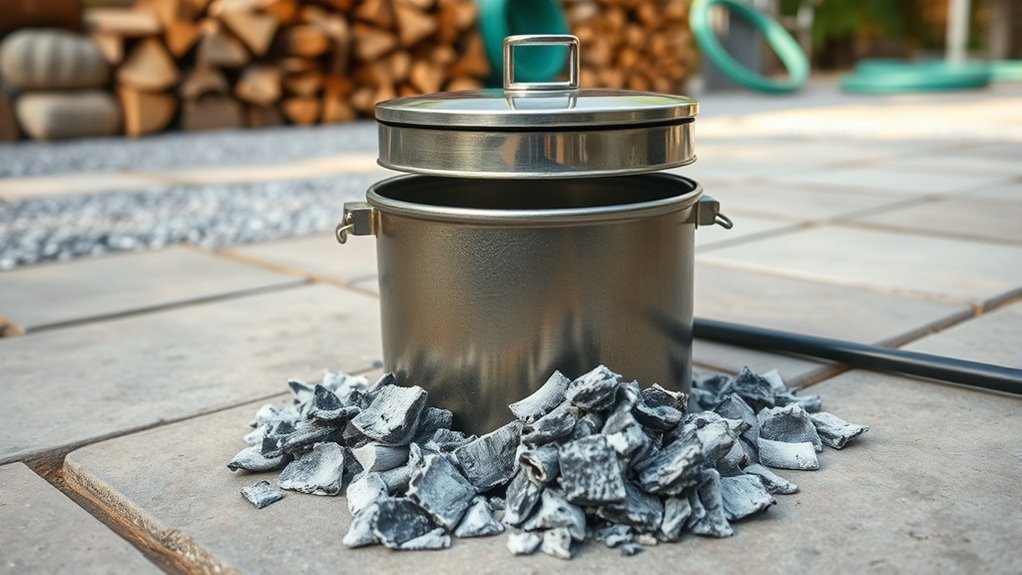 safe wood ash disposal
