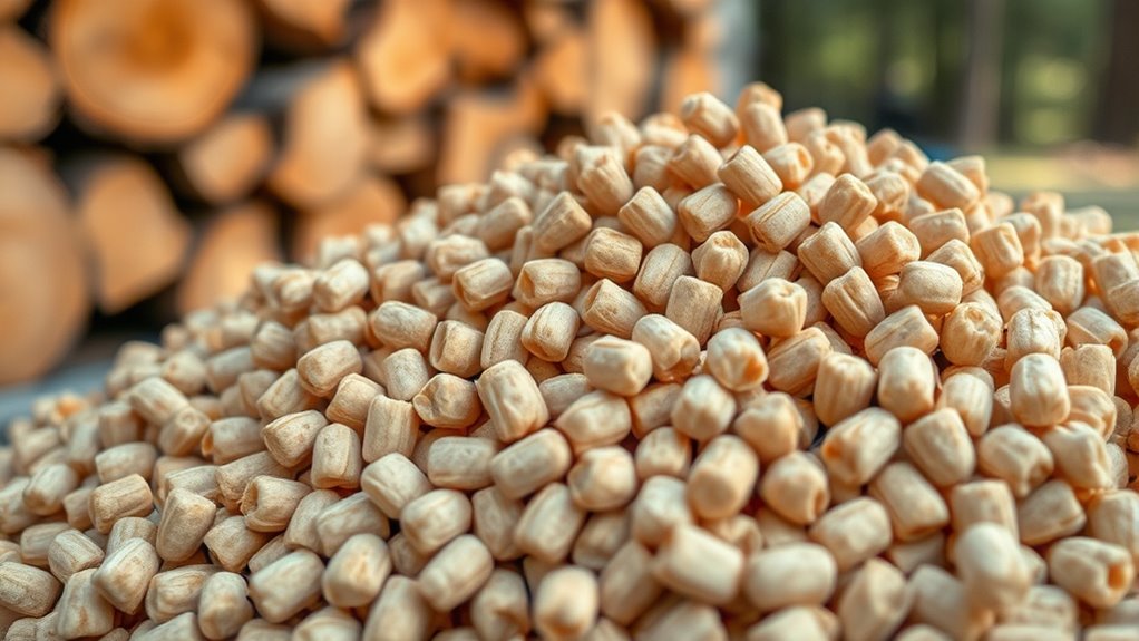 sawdust pellets promote sustainability