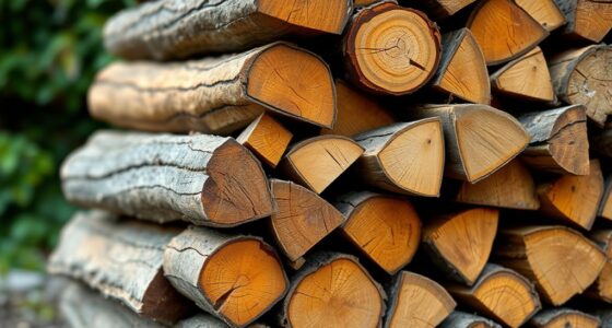 select and store seasoned wood