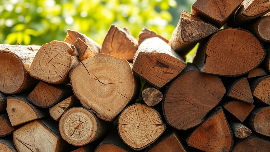softwoods burn hotter quickly