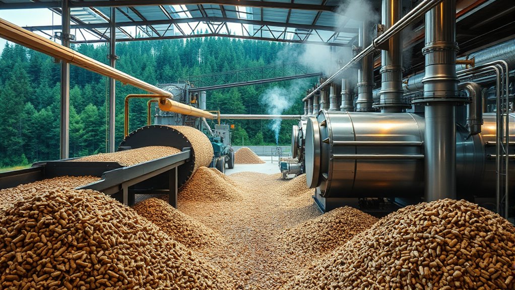 sustainable efficient pellet production