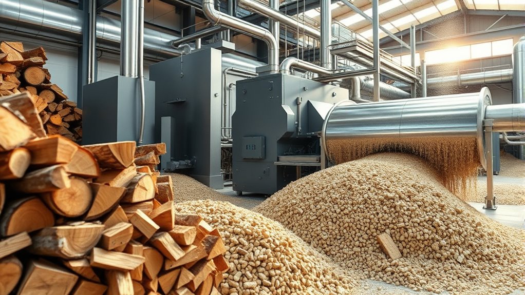 sustainable quality wood pellet production