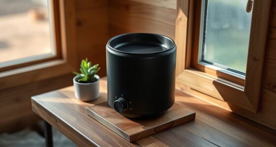 sustainable small house heating